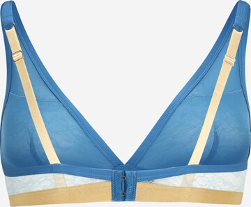 Mey Triangle Bra in Blue