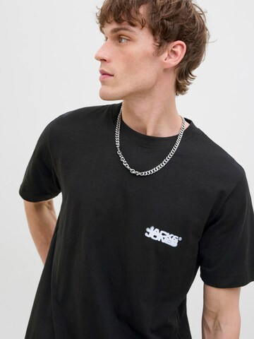 JACK & JONES Shirt 'JCOSago' in Black
