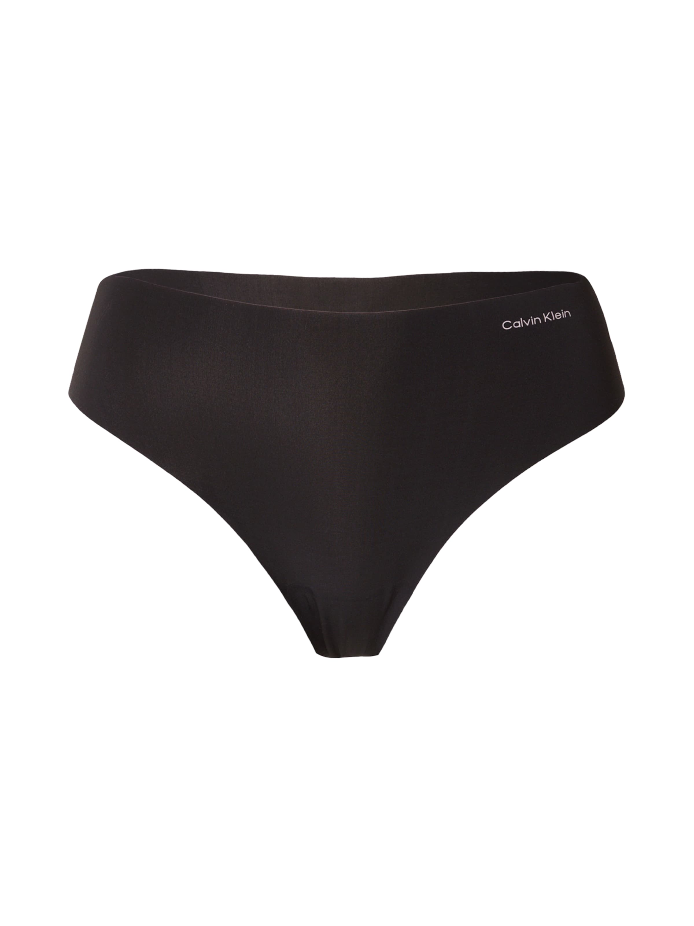String 'THONG' di Calvin Klein Underwear in nero: frontale