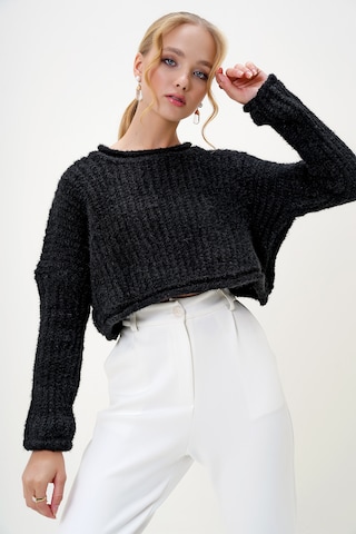 Trend Alaçatı Stili - Jersey en negro