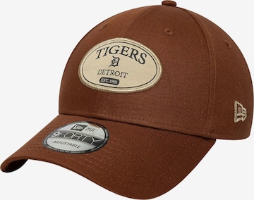 NEW ERA Cap 'Patch 9FORTY New York Yankees' in Braun: Vorderseite