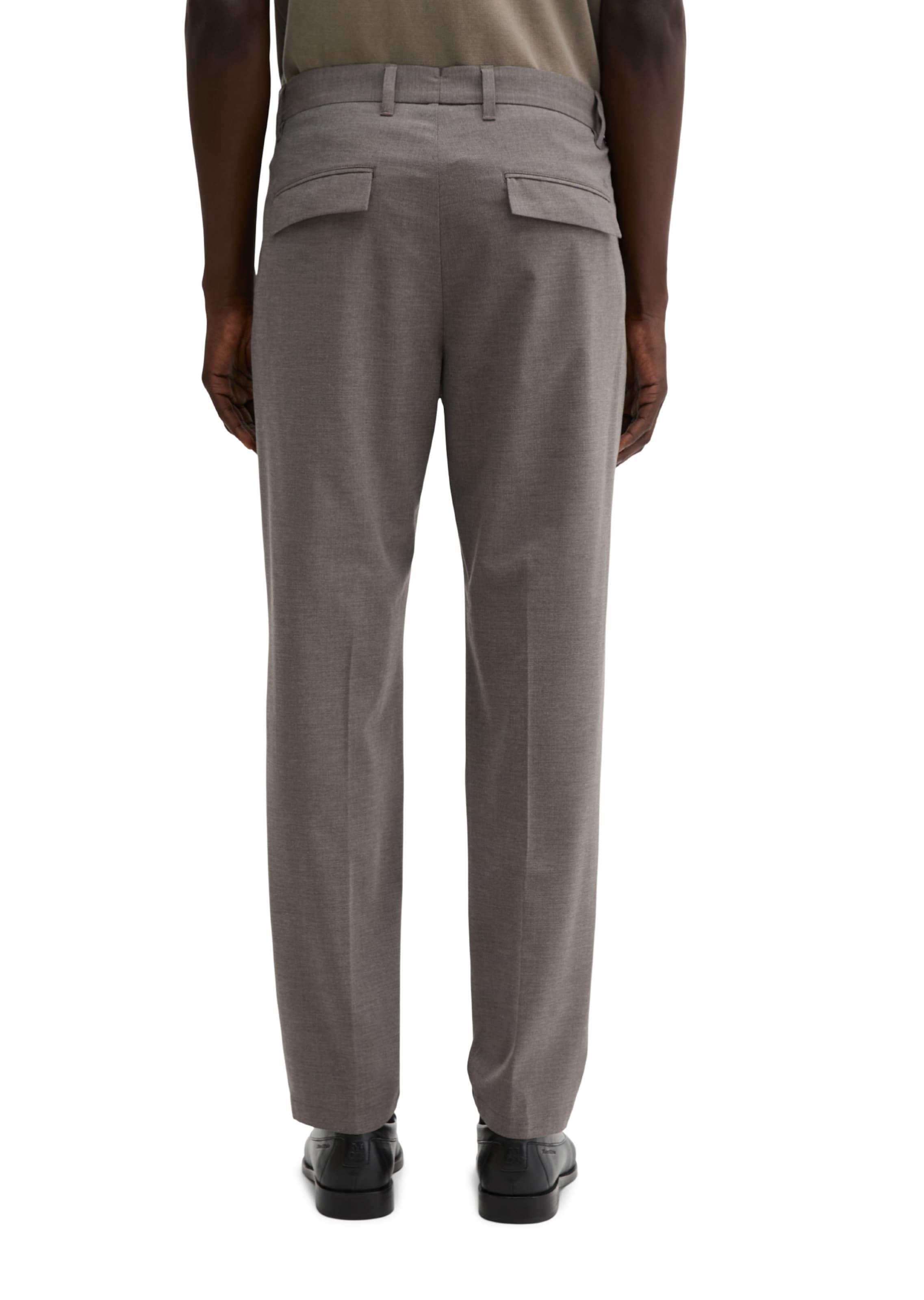 Marc O'Polo Loose fit Pants 'Belsbo' in Beige