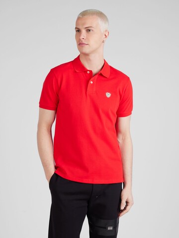 T-Shirt 'Felt' 19V69 ITALIA en rouge : devant