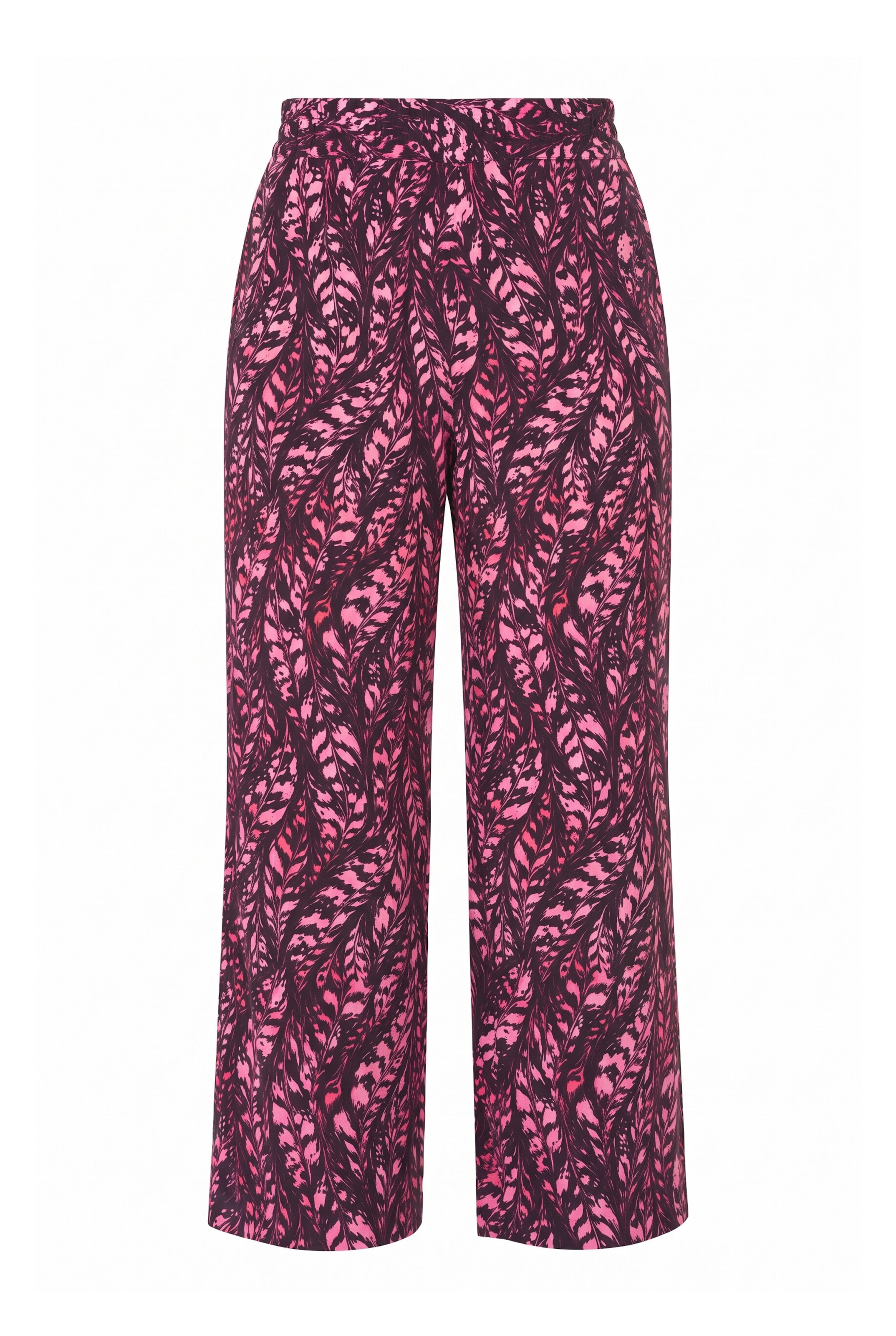 MIAMODA Wide Leg Hose in Pink: Vorderseite