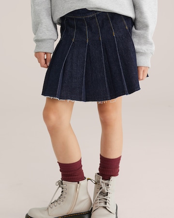 WE Fashion Юбка в Синий: спереди