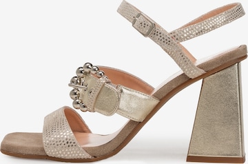 Floris van Bommel Sandal 'Tahli 01' in Gold: front