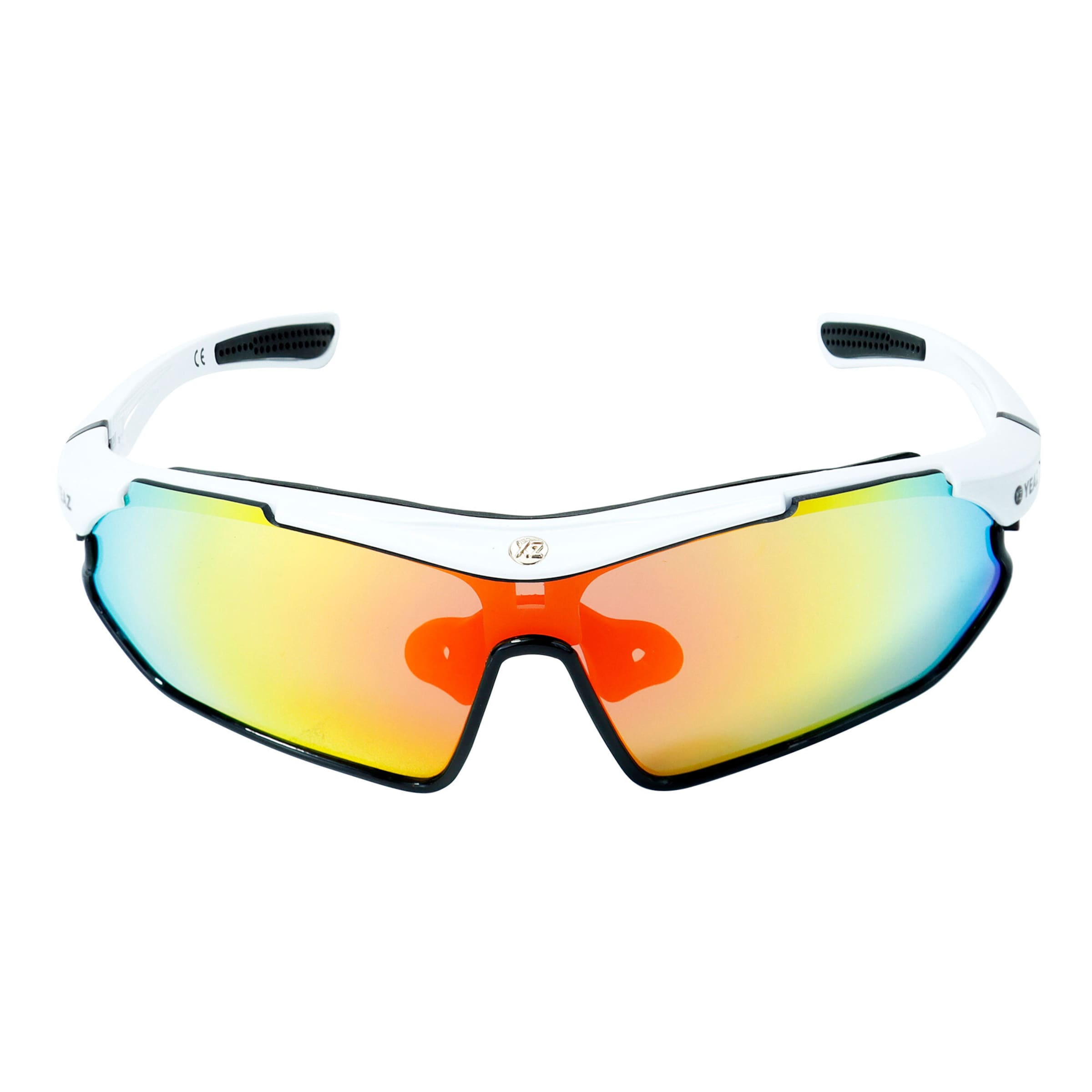 YEAZ Sportsonnenbrille 'Sunray' in Weiß
