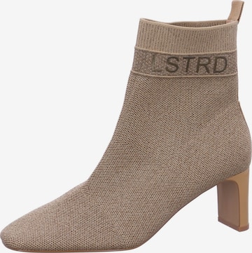 LA STRADA Stiefelette 'La Strada Stiefelette Gold' in Beige: Vorderseite