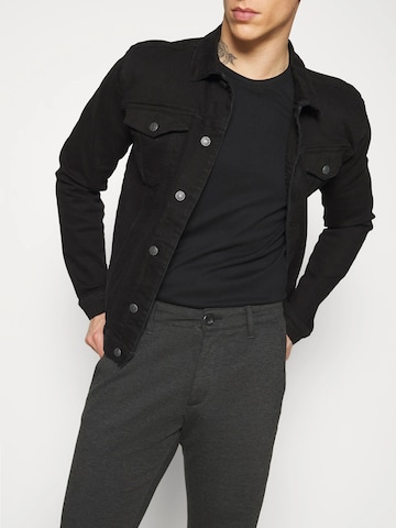 Denim Project Regular Pants ' Ponte ' in Grey