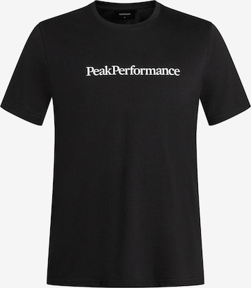 PEAK PERFORMANCE Performance Shirt in Black: front