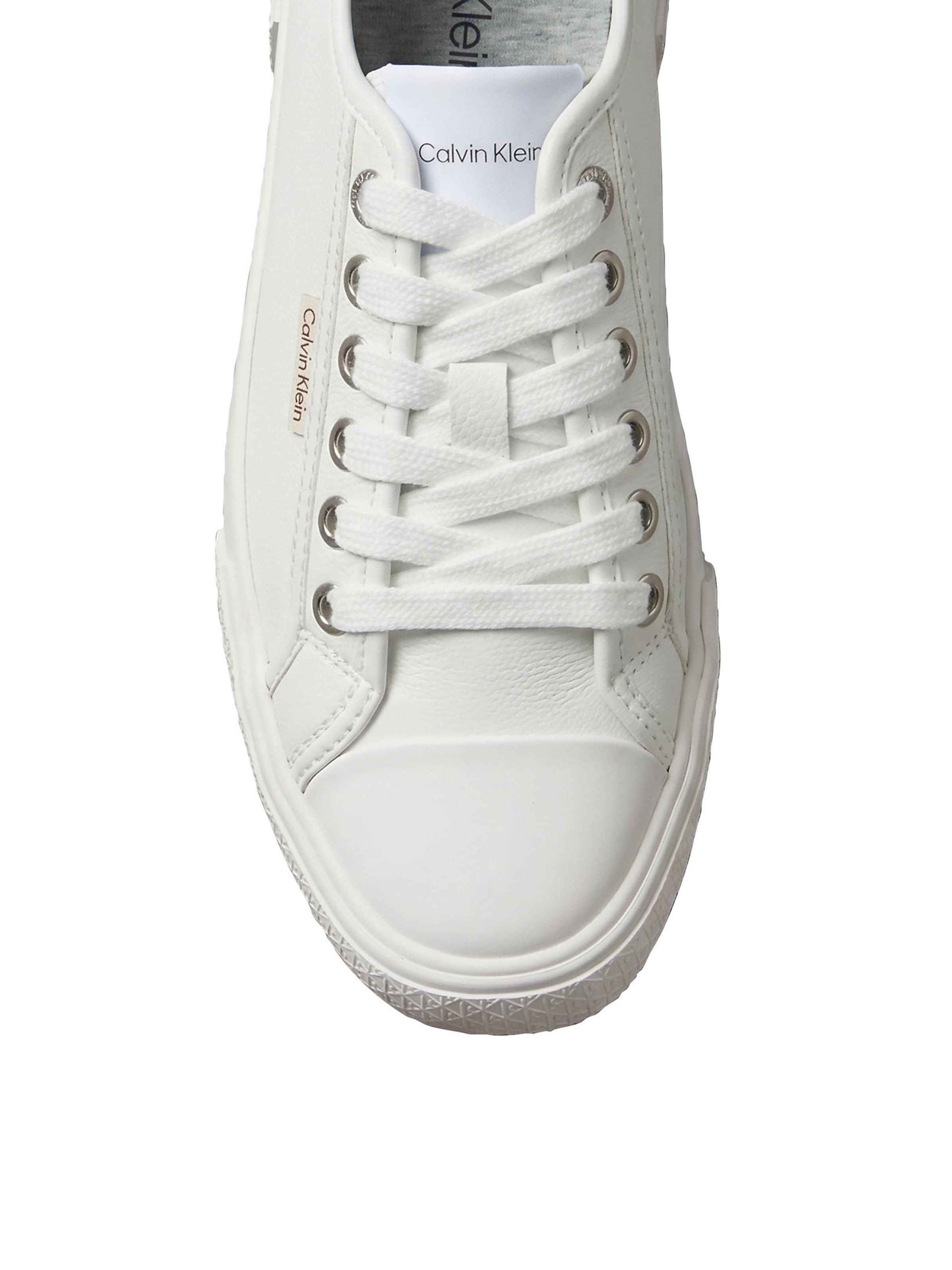 Calvin Klein Platform trainers in White