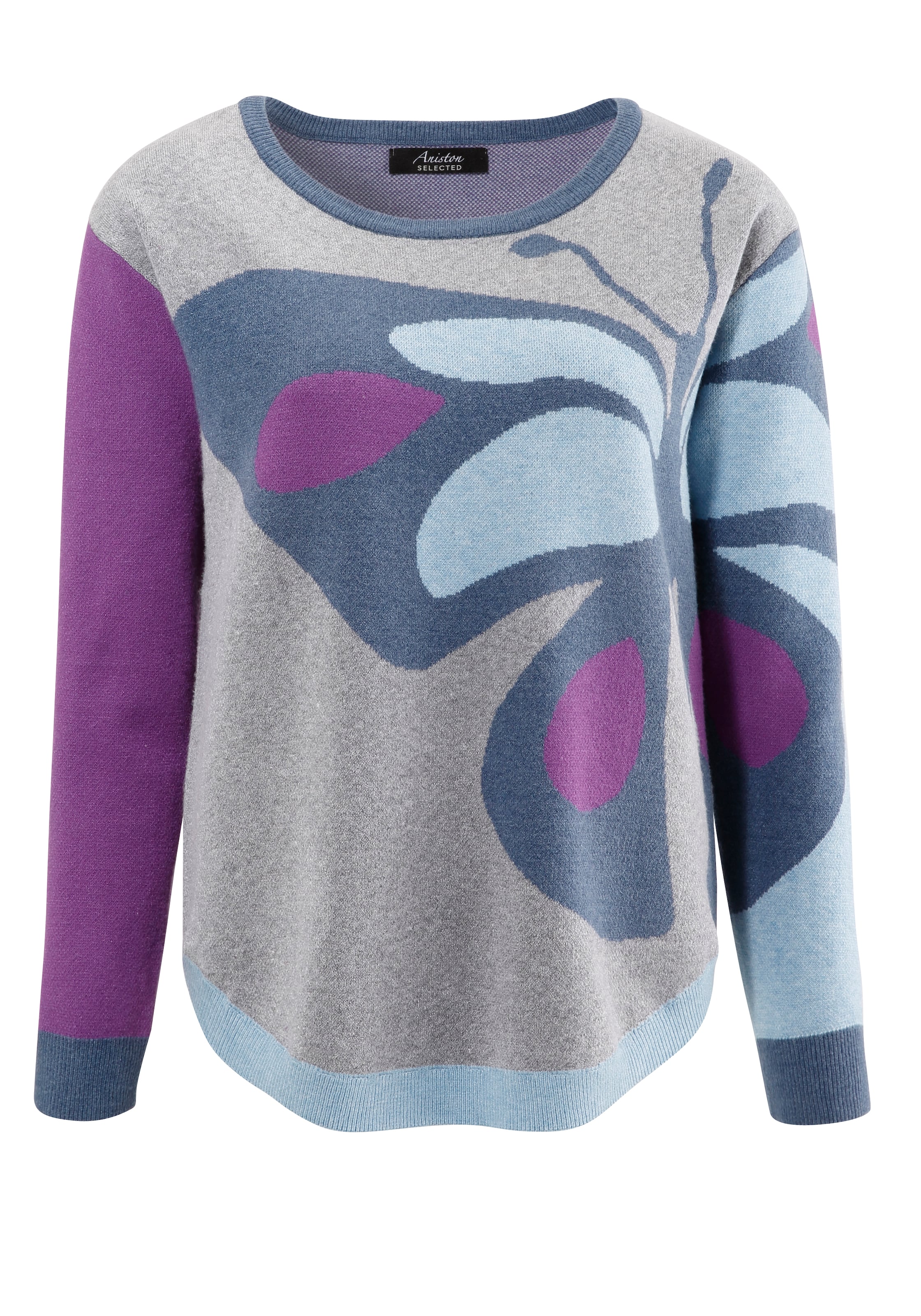 Aniston SELECTED Pullover in Mischfarben: Vorderseite