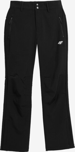 4F Παντελόνι πεζοπορίας σε μαύρο / λευκό, Άποψη προϊόντος