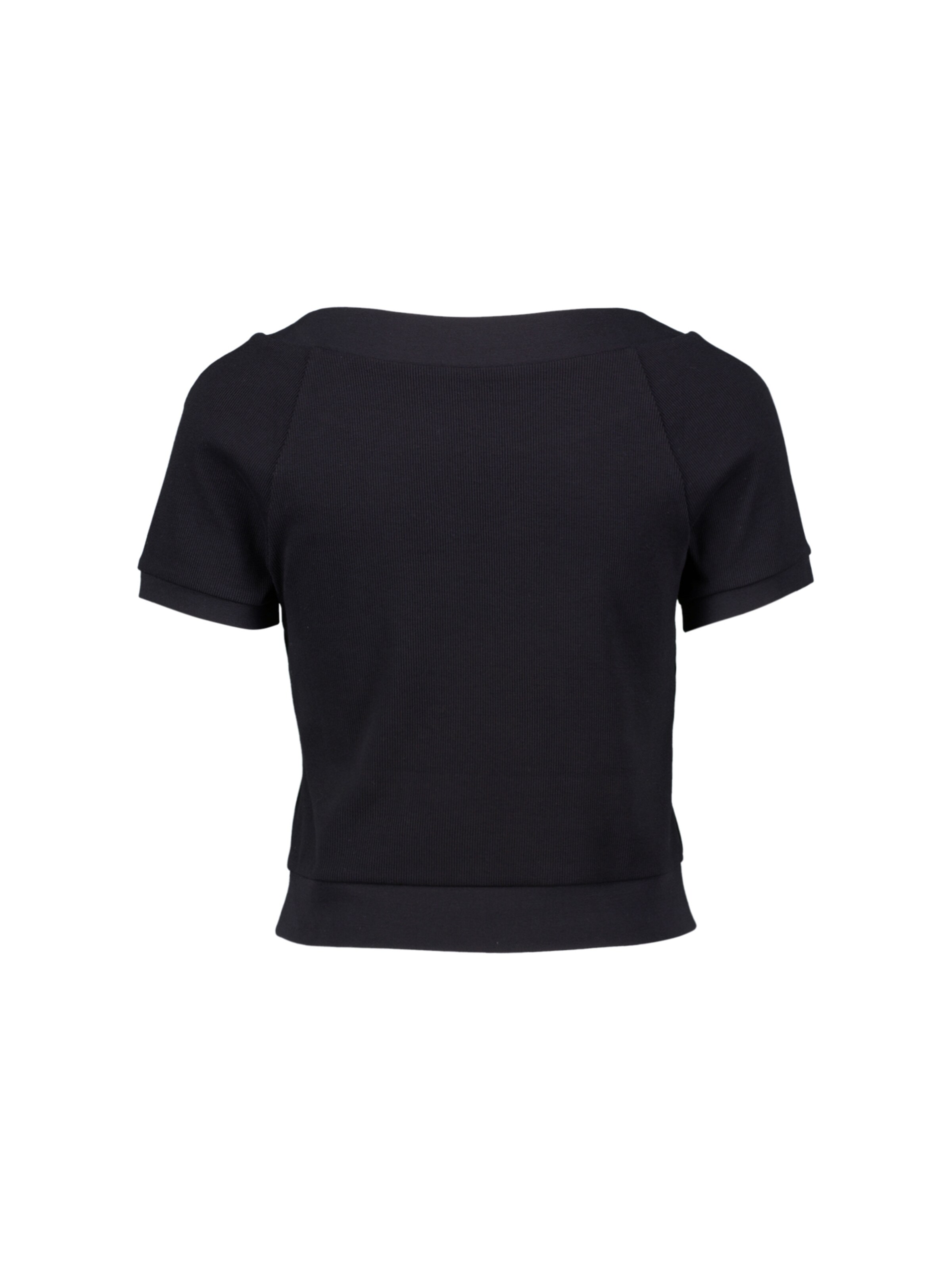 zero Shirt in Schwarz