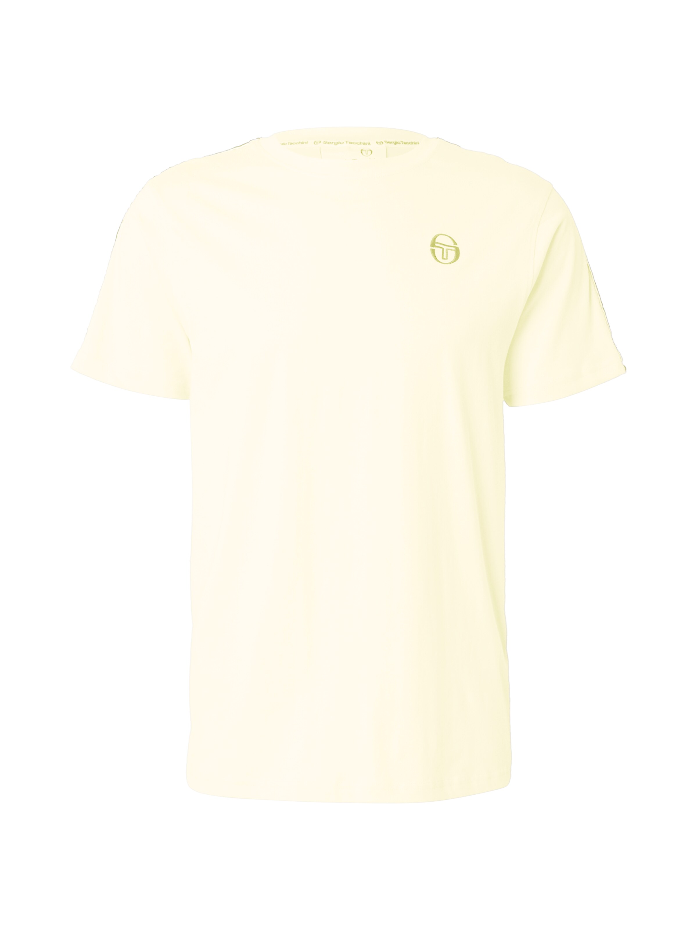 Tricou 'GRECO' de la Sergio Tacchini pe bej: față