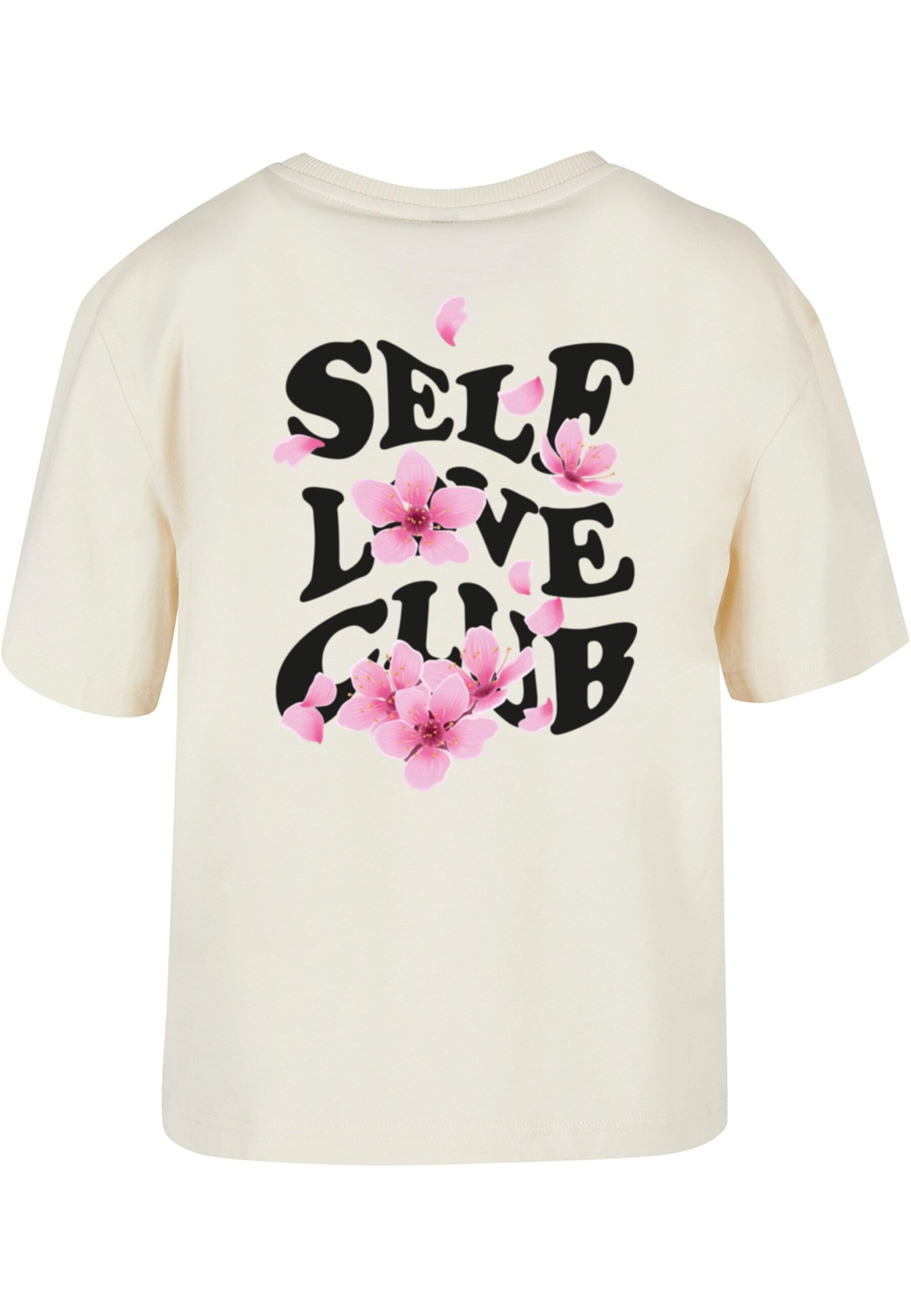 Maglietta 'Self Love Club' di Mister Tee in beige