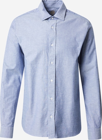 MOS MOSH Slim Fit Paita värissä sininen: etupuoli