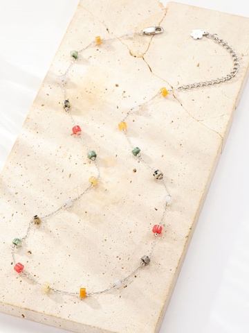 Hey Happiness - Cadena 'Earth Glow' en plata