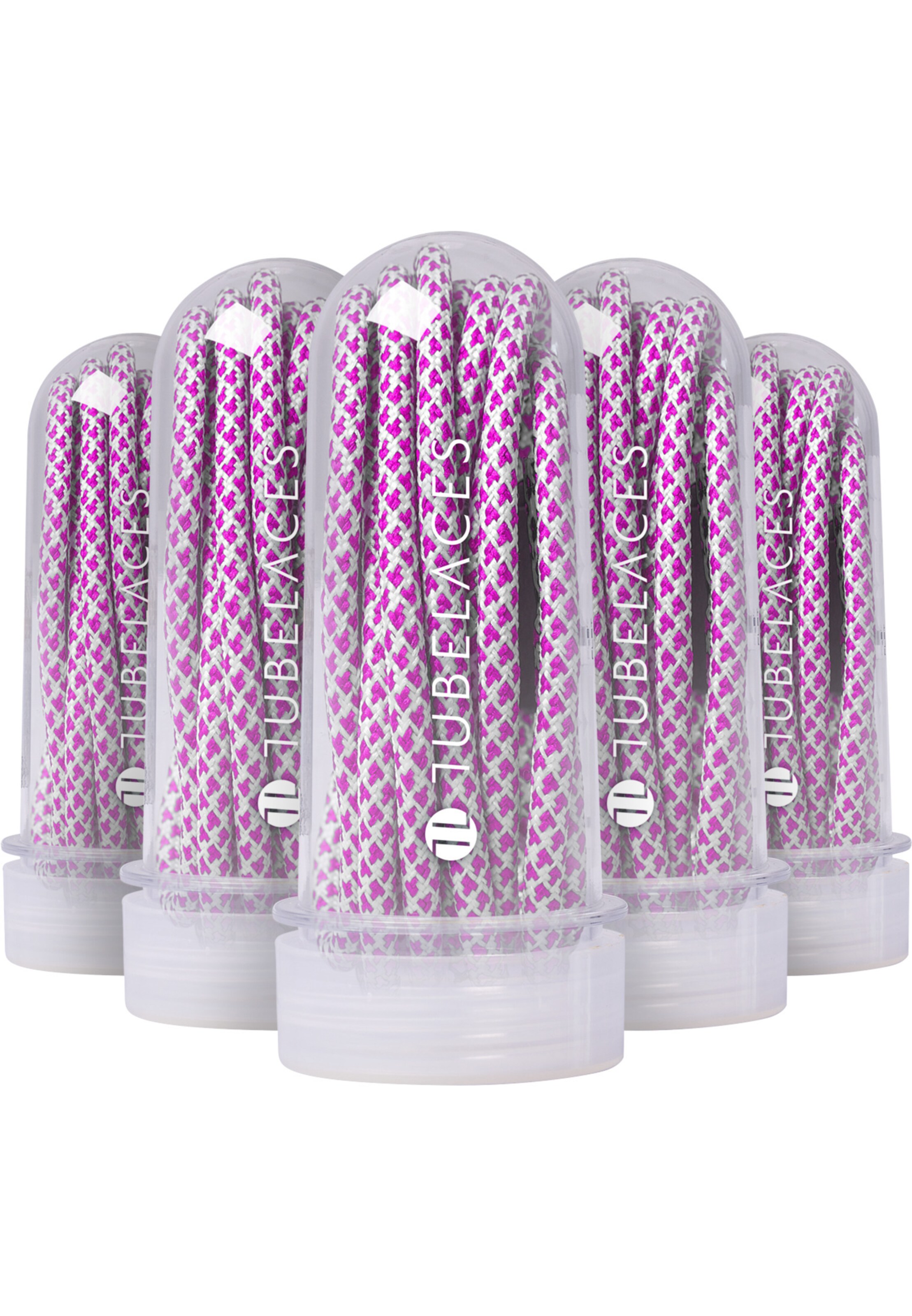 TUBELACES Schnürsenkel 'Rope Multi' in Weiß: Vorderseite