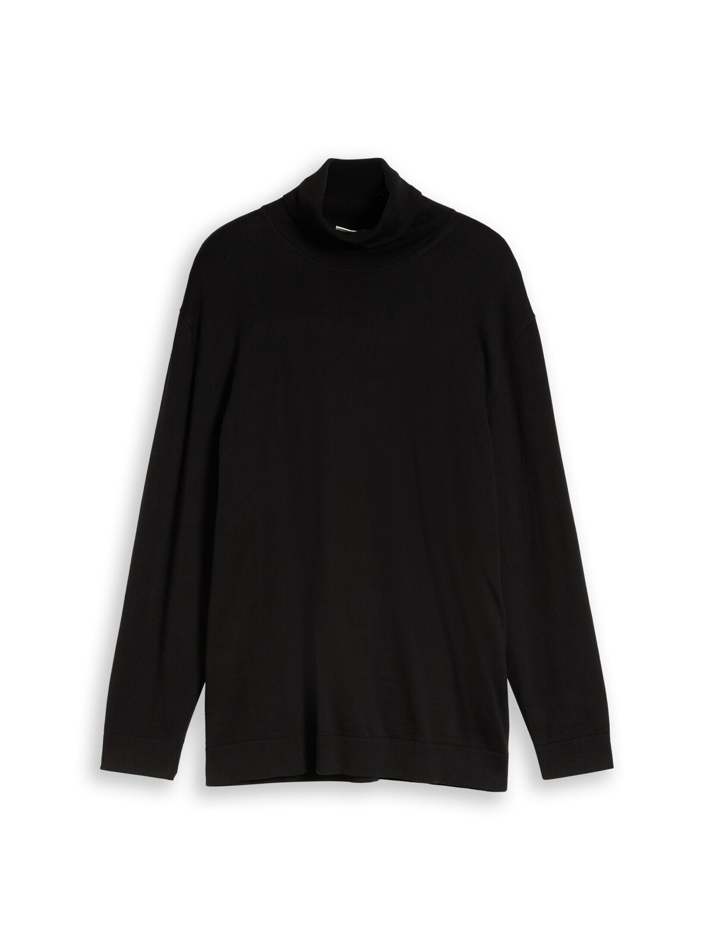 Pull-over TOM TAILOR Men + en noir : devant