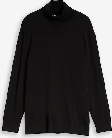 TOM TAILOR Men + Sweater in Black: front