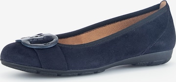 GABOR Ballet Flats in Blue: front