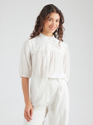 Fabienne Chapot - Blusa 'Thirsa' en beige: frente