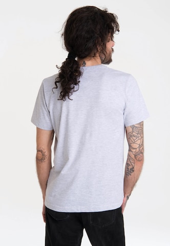 LOGOSHIRT Shirt in Grau