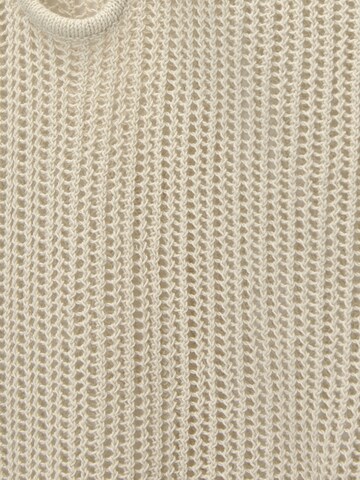 Pull&Bear Knitted Top in Beige