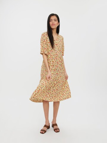 VERO MODA Shirt Dress in Yellow