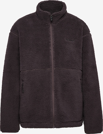 Hummel Sportjas in Bruin: voorkant