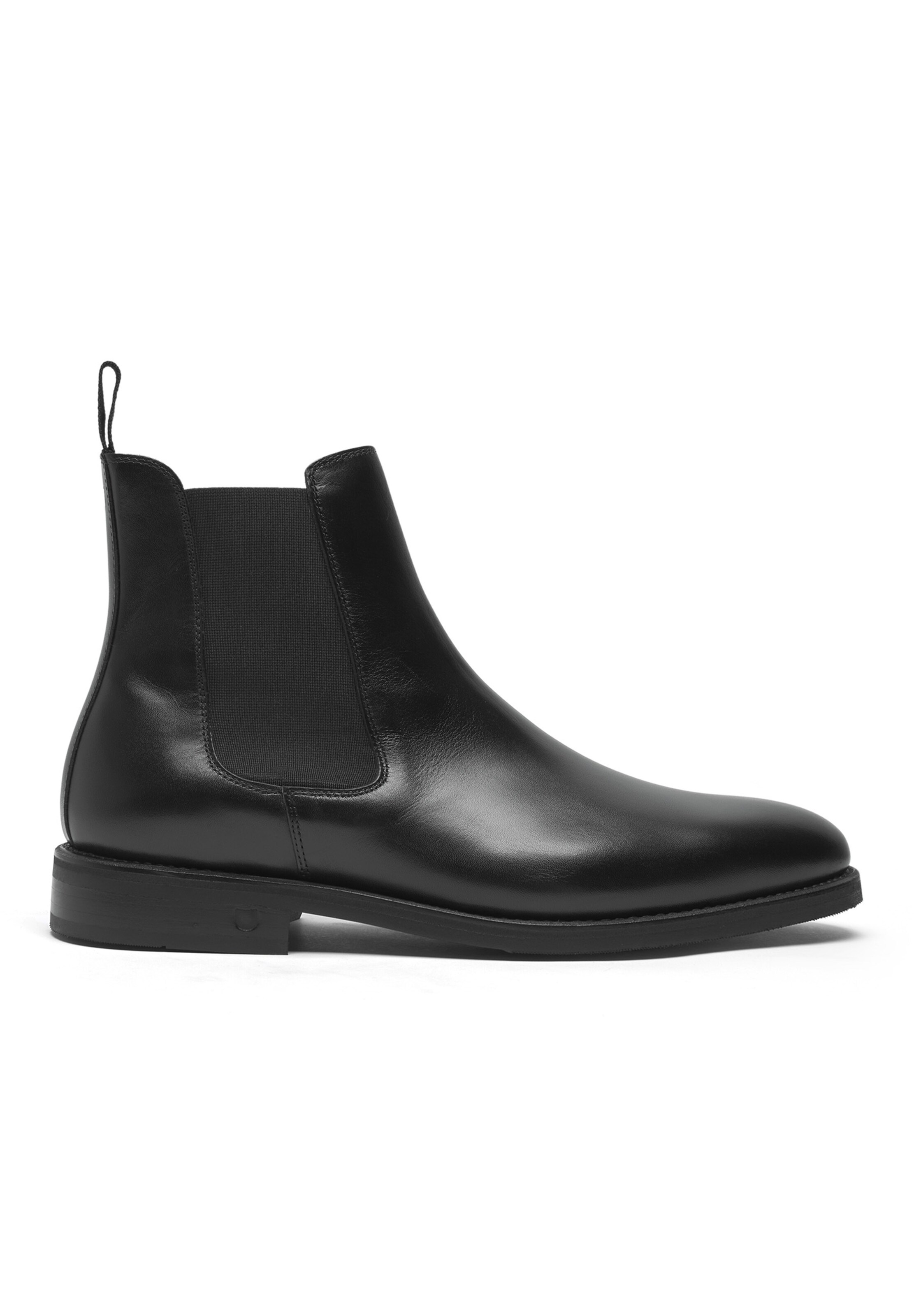 Henry Stevens Chelsea boots 'Marshall' in Zwart
