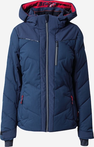 ICEPEAK Outdoor Jacket 'Elsah' in Blue: front