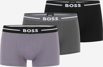 BOSS Orange - Boxers em cinzento: frente