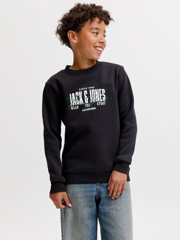 Jack & Jones Junior Dressipluus 'JJAERO', värv must: eest vaates