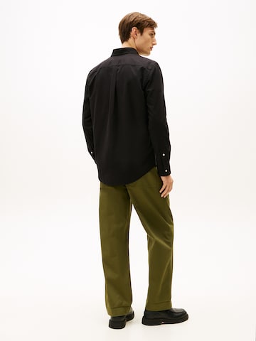 TOMMY HILFIGER Regular fit Button Up Shirt in Black
