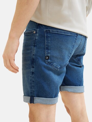 TOM TAILOR DENIM Regular Shorts in Blau