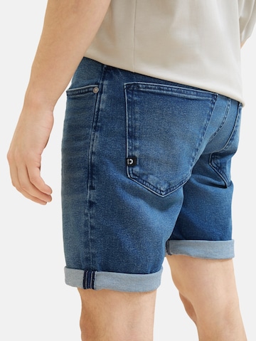 TOM TAILOR DENIM Regular Shorts in Blau