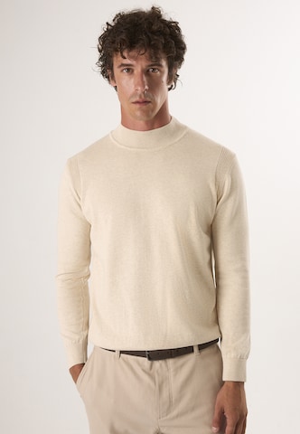 Felix Hardy Pullover in Beige: Vorderseite