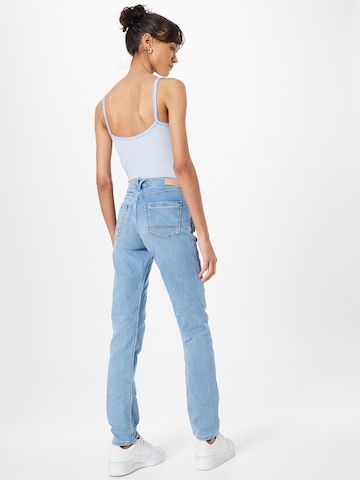 ESPRIT Slimfit Jeansy w kolorze niebieski