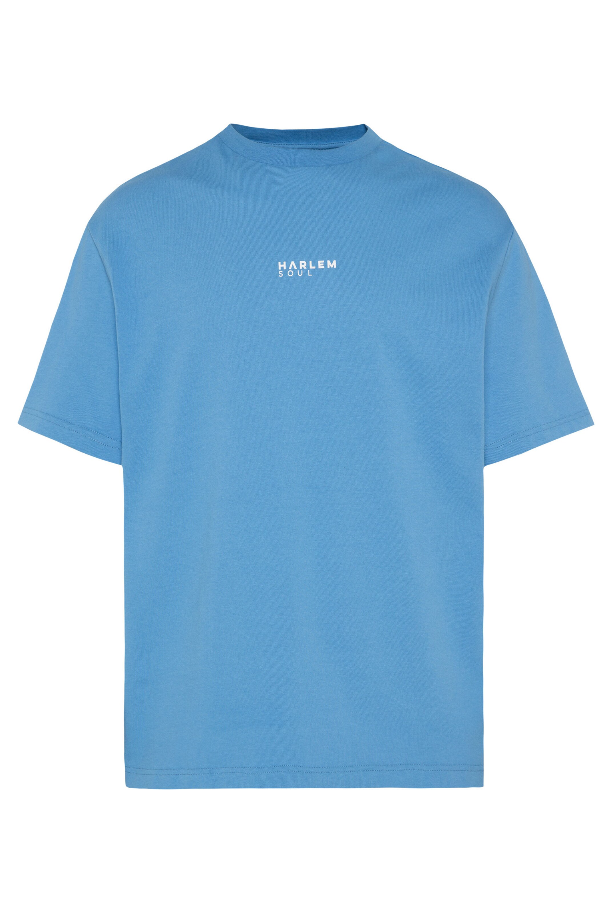 Harlem Soul Shirt 'JO-HN' in Blue: front