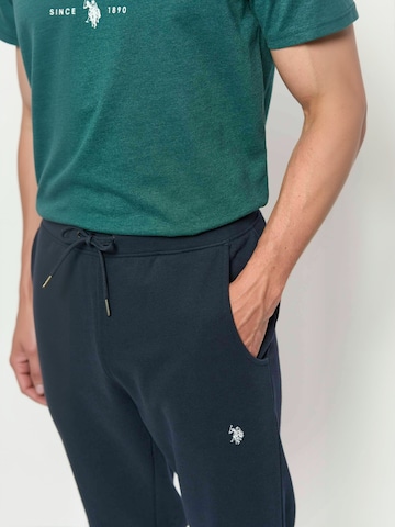 Regular Pantaloni ' UMGeorge ' de la U.S. POLO ASSN. pe albastru