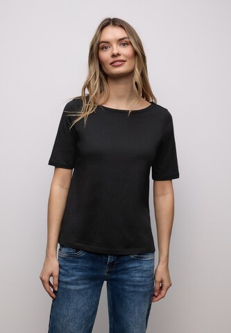 STREET ONE Shirt in Black: front