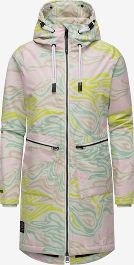 Striukė-paltas 'Holstic' iš Ragwear, spalva – žaliosios citrinos spalva / mėtų spalva / pastelinė žalia / rožių spalva, Prekių apžvalga
