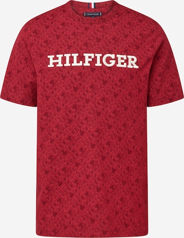 TOMMY HILFIGER T-Shirt in Rot: predná strana