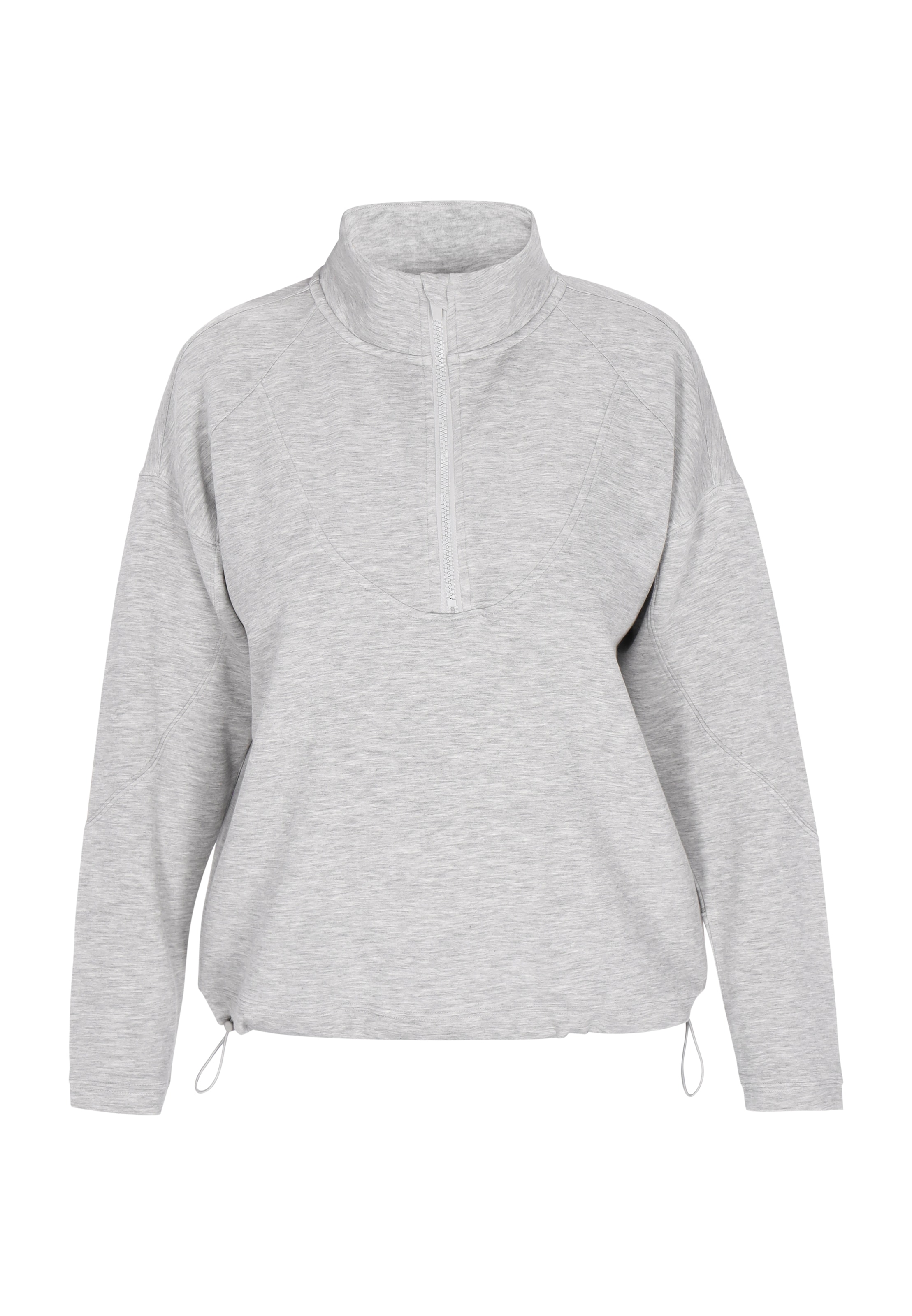 usha BLUE LABEL Mikina 'Comfortable' - Sivá: predná strana