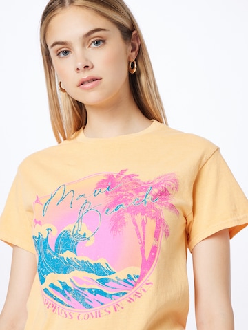 T-shirt 'MAUI BEACH' River Island en orange