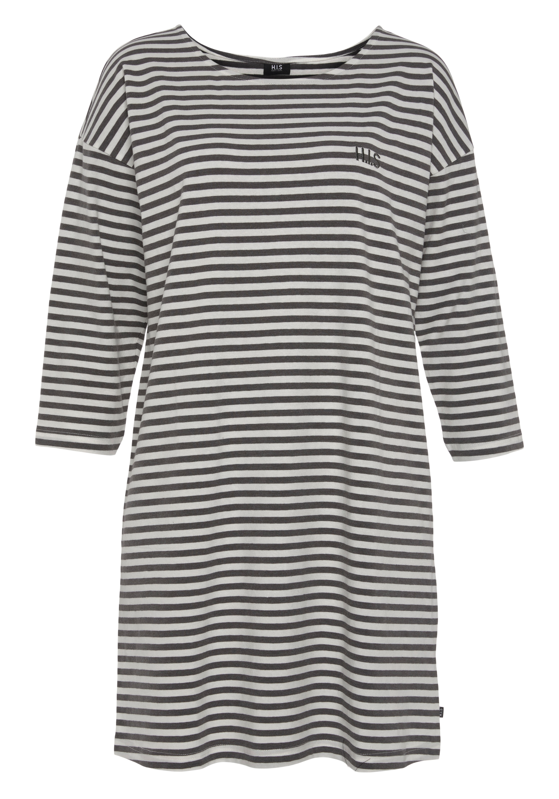 H.I.S Noční košilka – šedá: přední strana