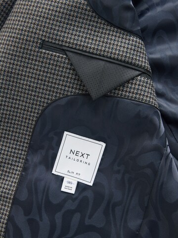 Next Slim fit Business-colbert in Grijs