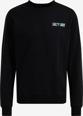 WE Fashion Sweatshirt in Black: front